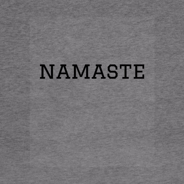 Namaste unisex t-shirt by SunArt-shop